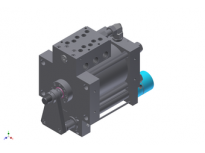 Hydraulic cylinder with position measurement