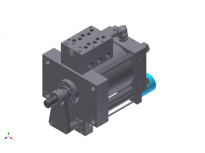 Hydraulic cylinder with position measurement