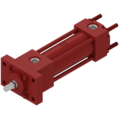 VT 160 - FIXATION MF1 : BRIDE AVANT RECTANGULAIRE